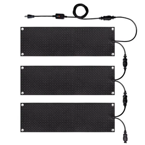 Snow Melting Mats Outdoor 10 x 30,Anti-Slip Electric Snow Heated Walkway Mats... - Picture 1 of 7