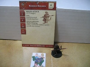 =Dungeons and Dragons D&D ANGELFIRE Kobold Soldier 44/60 con tarjeta= - Imagen 1 de 1