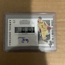 2019-20 Contenders Draft FLETCHER MAGEE College Ticket AUTO RC      Wofford