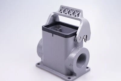 HARTING Han 6B-ASG2-LB-M25 19300060291 Caja De Base Con Soporte Longitudinal - Imagen 1 de 2