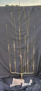 Vintage Metal Sculpture Mid Century Modern Steel Brass or Copper Abstract Art - Picture 1 of 14
