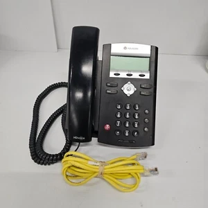 Polycom Soundpoint IP 335 Corded Phone 00F232338A + Cord - Picture 1 of 5