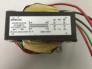 SQUARE D 9070EL2D9 TRANSFORMER - Picture 1 of 1