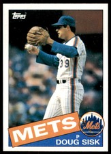 1985 Topps; Doug Sisk Baseball Cards #315