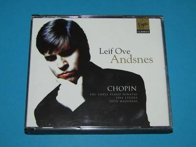 Leif Ove Andsnes / Chopin: The Three Piano Sonatas (1996, Virgin) - 2 CD-Set - Bild 1 von 4