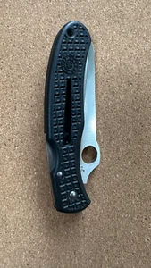 Spyderco Clipit Rescue Serrated Folding Knife AUS-8 Seki-City Japan - Picture 1 of 13