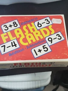 Milton Bradley Mathfacts Flash Cards Great Condition VTG - Picture 1 of 17