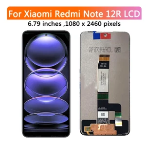 For Xiaomi Redmi Note 12R 23076RA4BC LCD Display Touch Screen Digitizer Assembly - Picture 1 of 1