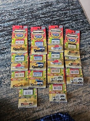  Matchbox Across America 50th Birthday Series Lot of 14 • NEW In Package  - Image 1 of 3