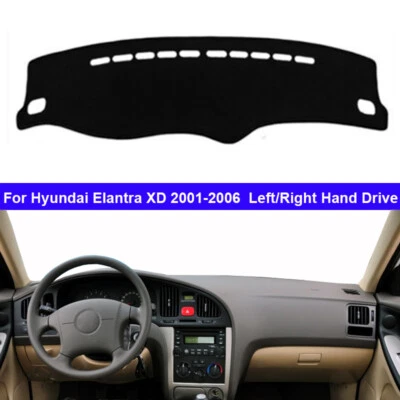 Car DashMat Dashboard Cover Cape Capet Rug For Hyundai Elantra XD 2001 - 2006 - Imagem 1 de 4