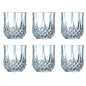 Cristal d'Arques 23227 Longchamp ECLAT Whiskybecher 320 ml, Glas, klar (6er Pack - Bild 1 von 3