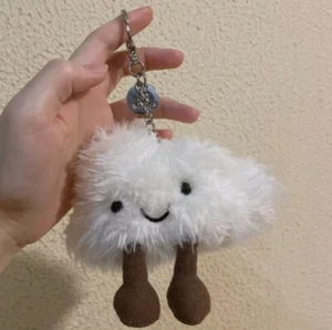 Jellycat AMUSEABLE CLOUD BAG CHARM Soft Plush Toy NWT RARE & HTF Retired! CUTE! - Picture 1 of 2