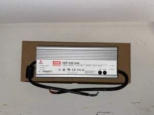 Mean Well HEP-320-24A; AC-DC Single output industrial power supply; 24VDC at 13A - Picture 1 of 9