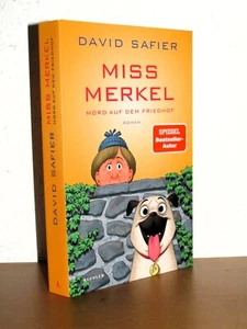 David Safier - Miss Merkel: Mord auf dem Friedhof - Erstauflage - Bild 1 von 3