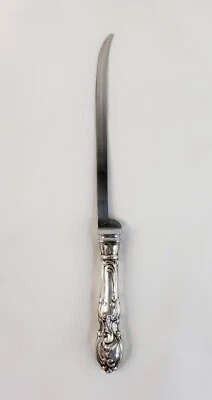 Sterling Hollow Handle Bar Knife Stainless Serrated Blade USA 8 5/8" - Image 1 of 4