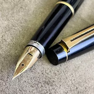 Pilot Fountain Pen Ballpoint Custom GRANDEE 14K Ink Vintage Retro - Picture 1 of 10