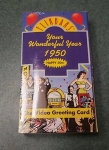 SEALED Flikbaks: Your Wonderful Year - 1950 VHS 1991 - Bild 1 von 2