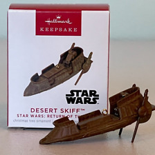 Hallmark 2023 Star Wars DESERT SKIFF Mini Ornament   NMIB