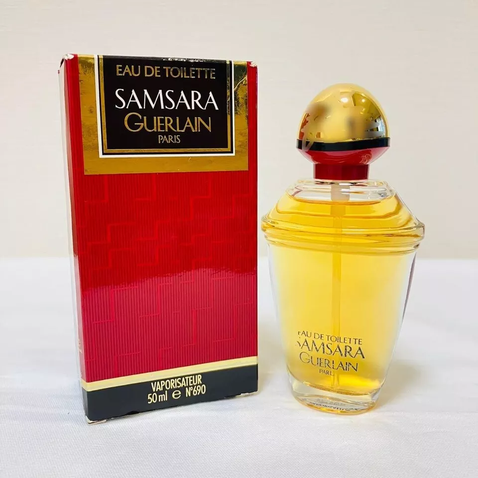 1988 Samsara Eau De Toilette Spray by Guerlain 1.7oz 50 Ml EDT Perfume Fragrance