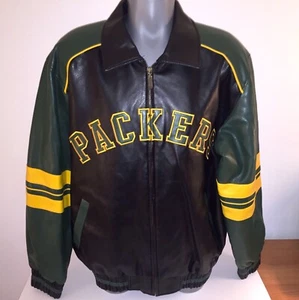 NFL Green Bay Packers Large Full Zip Jacket 52 Inch Chest - Picture 1 of 6