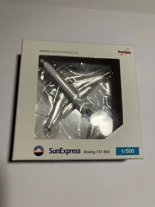 HERPA SUN EXPRESS B737-800 Model - Scale 1:500 - Foto 1 di 5