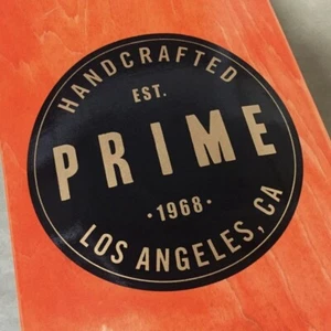 Prime Skateboard Co. Orange/White Deck - BRAND NEW - Picture 1 of 4