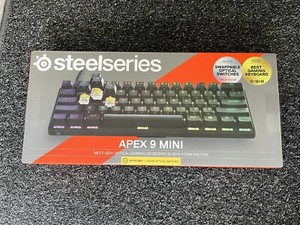 SteelSeries - Apex 9 Mini 60% Wired OptiPoint Adjustable Actuation Switch Gam...