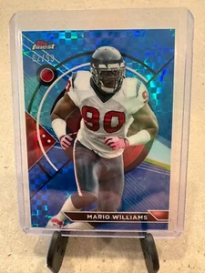 2023 Topps Finest Mario Williams Blue Geometric Refractor #193 62/99 - Picture 1 of 3