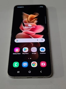 Samsung Galaxy Z Flip3 SM-F711U1,128 GB,Beige,Unlocked,Good Cond :RA150 - Zdjęcie 1 z 9