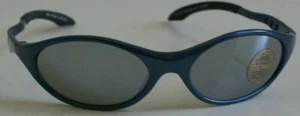NUEVO CON ETIQUETAS De colección Deportes Años 90 Envolvente Con Puntas Goma Templo Espejo Humo Lentes Gafas de Sol - Imagen 1 de 10