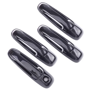 Coprimaniglia porta stile fibra di carbonio adatto per Mitsubishi Raider Chrysler Aspen - Foto 1 di 4