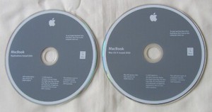 Original Mac Install Discs MacBook Snow Leopard OS X 10.6 - MacBook5,2 Early 09