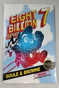 Eight Billion Genies #7 Trish Forstner Exclusive Mario Homage LTD 500 w/Slipcase - Picture 1 of 5