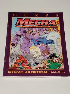 GURPS MECHA Mighty Blattlesuits And Anime Fighting Machines RPG - Image 1 of 4