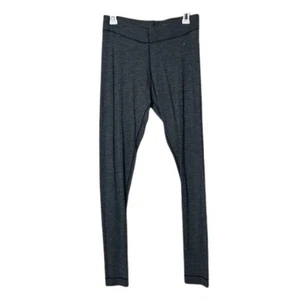 Smartwool grau schwarz Pull On Base Layer Leggings Damen L Merinowolle - Bild 1 von 10
