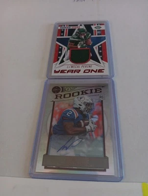 2020 La'Mical Perine Legacy Rookie Autograph & Rookies And Stars Year One Patch - Image 1 of 4