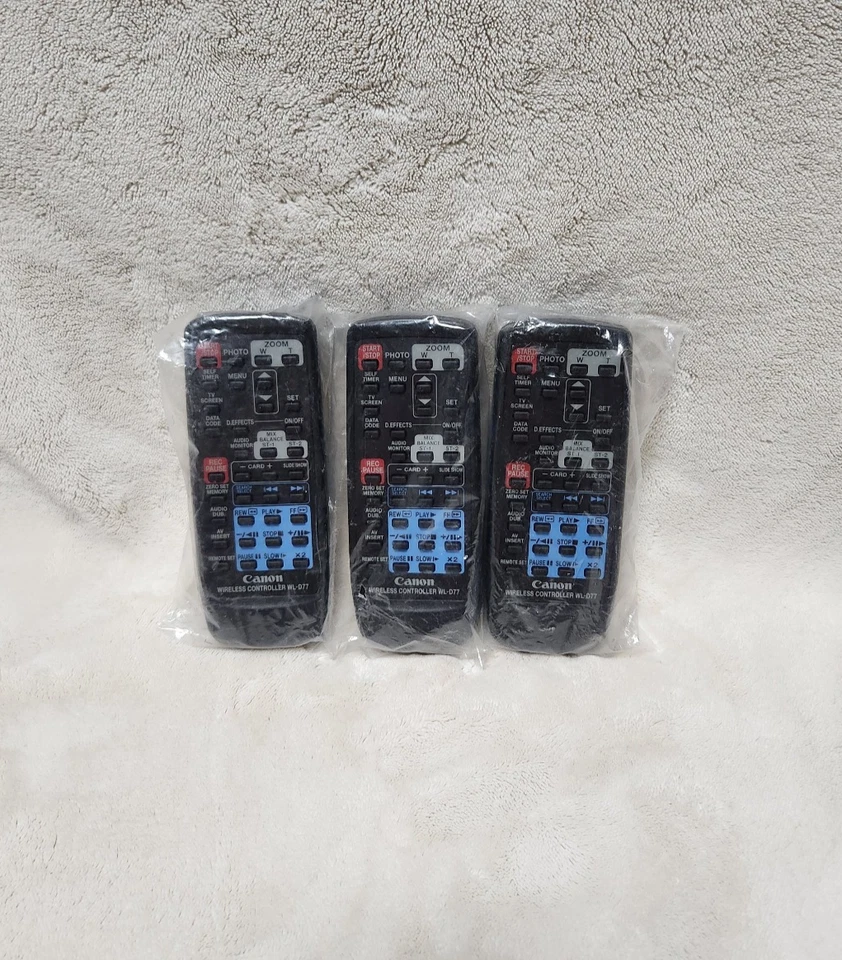 Canon WL-D77 Wireless Controller Mini DV Camcorder Remote Control Tested Working