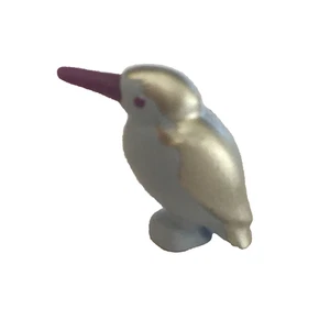 Playmobil Miniature Blue / silver Humming Bird Kingfisher - Birds - C19 - Picture 1 of 3