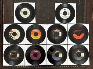 10 Lot Vintage 45: Synth-Pop New Wave Soft Alt Rock 80er & 90er 7" Vinyl Schallplatten Set - Bild 1 von 6
