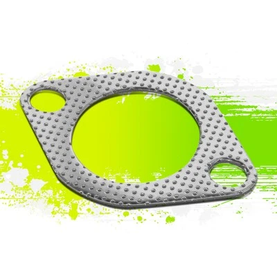2mm Thick 3.75" Bolt Rear Side Steel Graphite Exhaust Manifold Gasket Universal Foto 1 de 4