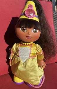 Vintage 2003 Speaking Dora Explorer Magic Hair Princess Doll TESTED WORKS - Picture 1 of 18