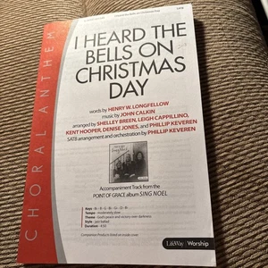 I heard the bells on Christmas Day LifeWay Worship, New SATB - Picture 1 of 3