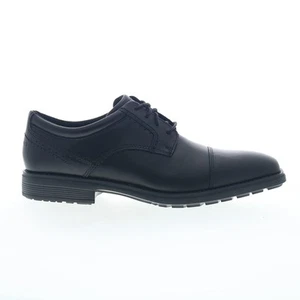 Rockport Next Gen Cap Toe Mens Black Wide Oxfords & Lace Ups Shoes - Picture 1 of 4