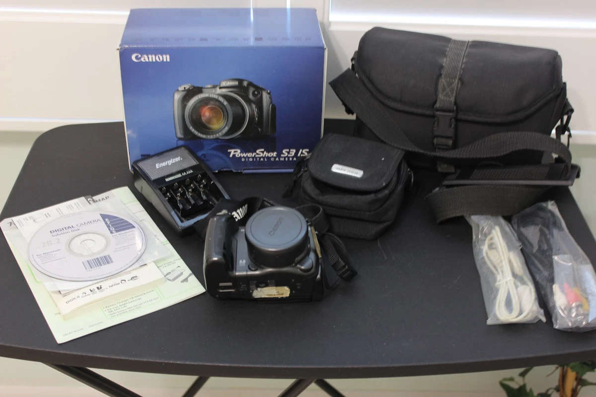 Canon PowerShot S3 IS Digital Cameras for Sale - Shop New & Used