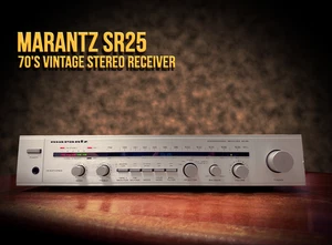 MARANTZ SR-25 🌈RaRe🌈 Vintage Stereo AM/FM Receiver - Picture 1 of 5