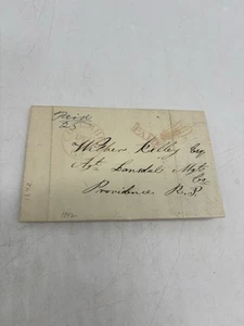 1842 Columbus, GA letter on cotton trade John Bridges To Capt Wilbur Kelley R.I. - Picture 1 of 8