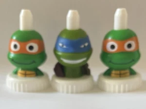 Toppers de botellas TMNT GOOD 2 GROW - Tortugas Ninja adolescentes Miguel Ángel Leonardo - Imagen 1 de 6