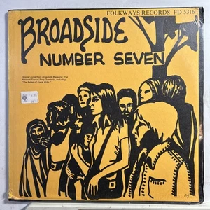 BROADSIDE Number Seven (1973) FOLKWAYS FD 5316 SEALED - Picture 1 of 2