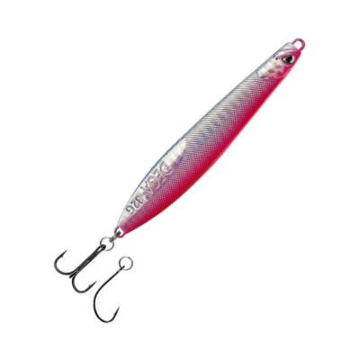 Jenzi Meerforellen-Blinker Björn UV Pink Silber UV-aktiv Forelle Blinker Köder - Bild 1 von 2