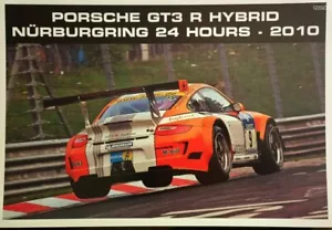 Porsche 911 GT3 R Hybrid Air Borne at Nürburgring 24 HRS Poster 13x19 New - Bild 1 von 1